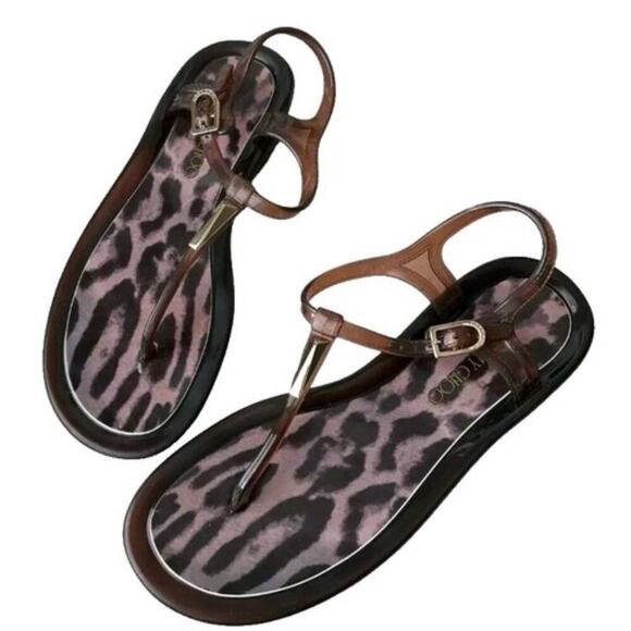 JIMMY CHOO Thong Sandals Size 9 - Picture 1 of 9